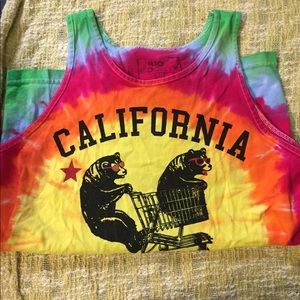 Tie dye tank